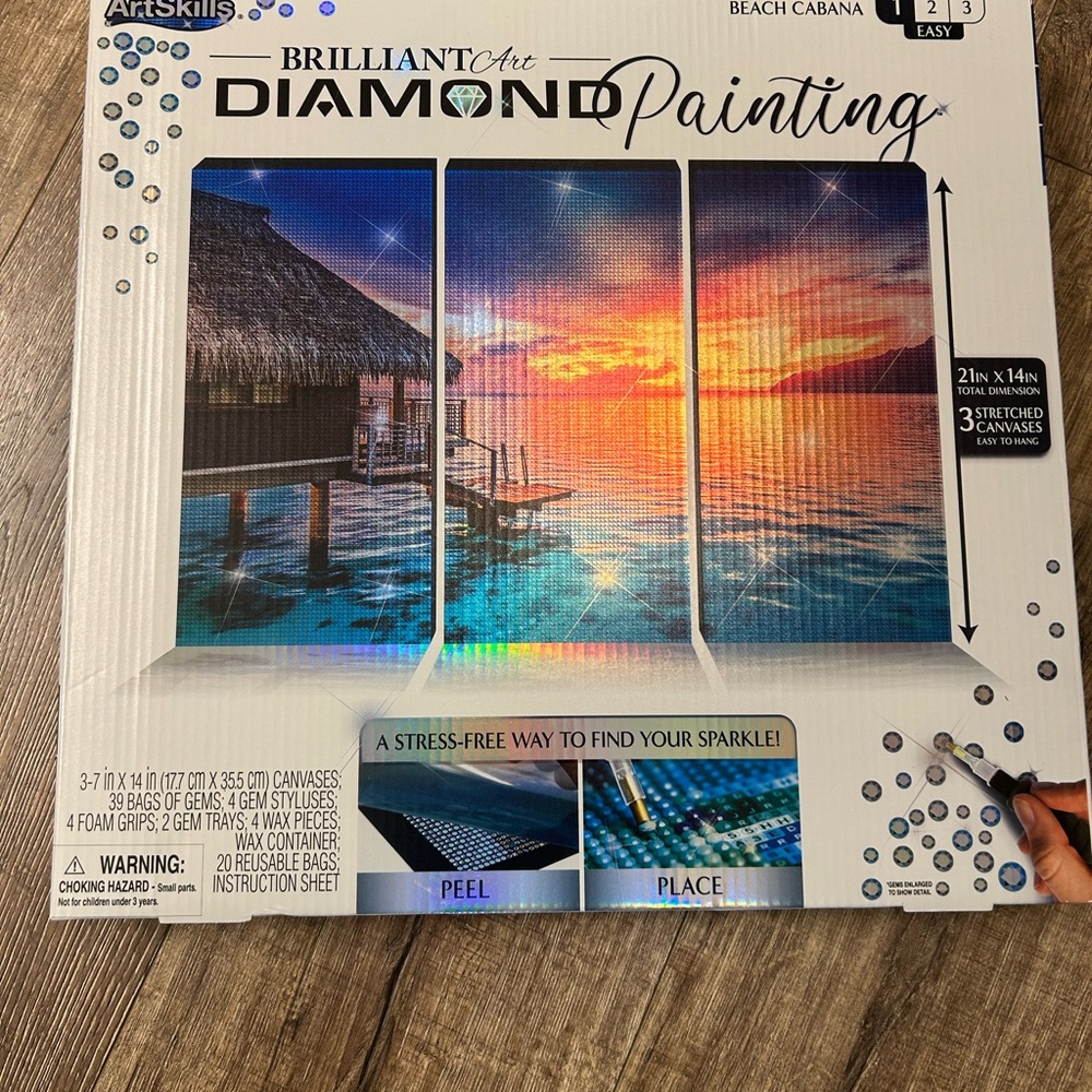 Beach Cabana Diamond Painting Kit